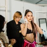 Cinta Laura Kiehl Instagram - Backstage situation at Asian Sound Syndicate. ✨ #cintalaurakiehl 📸: @111th_ 💄: @rhay_david 💇‍♀️: @ade_ragil_hairdo Styled by @astecat and team @baloarenthus.lie Jakarta, Indonesia