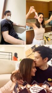 Cinta Laura Kiehl Instagram - Sakit berdua, dibawa happy aja. ✨ Jakarta, Indonesia