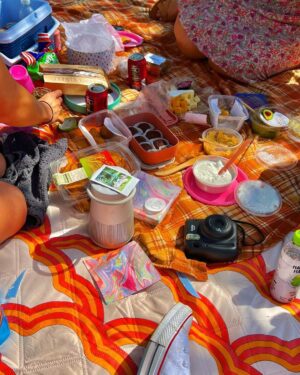 Cláudia Alende Instagram - 🧺🥧🍇🥪🪁🍯🍓🌼🌳🦋