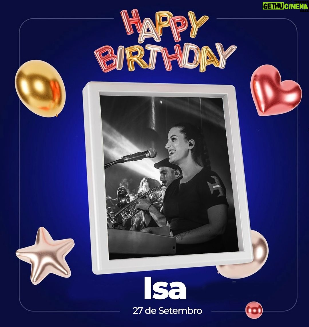 Cláudia Martins Instagram - Isa, que a vida continue a brilhar para ti, enchendo os teus dias de alegria, amor e sucesso. Feliz aniversário!" 🎉🎂🎈 @isabel_pinto_dos_santos #ClaudiaMartins #Parabéns #MinhotosMarotos #Aniversário #Felicidades