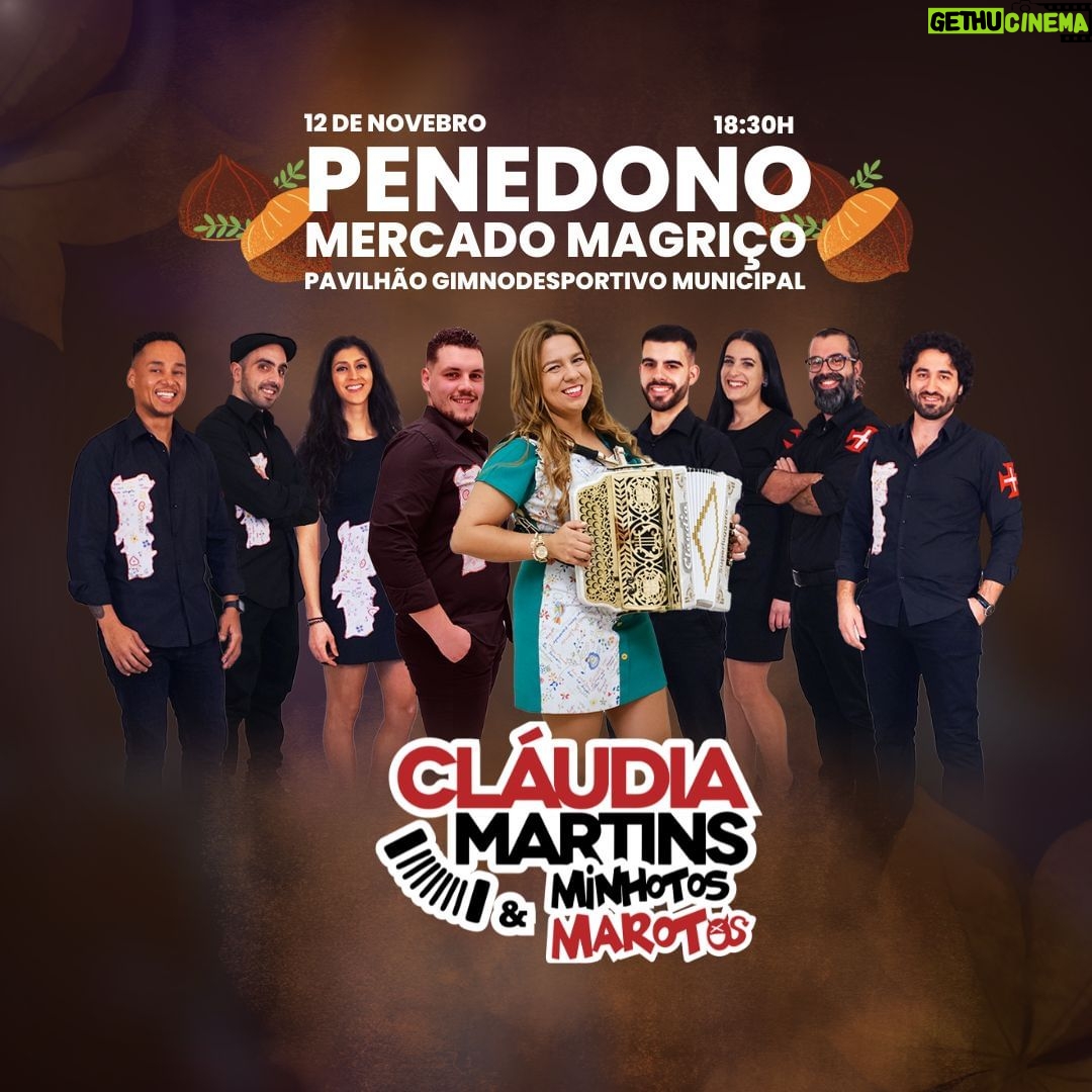 Cláudia Martins Instagram - Penedono, prepare-se para uma experiência musical incrível! 🎶 Vamos tornar esta noite especial em muita alegria! #ShowAoVivo #Penedono #ClaudiaMartins #MinhotosMarotos #Portugal #Desgarrada # #ShowAoVivo #Penedono #ClaudiaMartins #MinhotosMarotos #Portugal #Desgarrada ##músicapopularMúsicaPopular