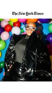 Claire Sulmers Instagram - @fashionbombdaily CEO @clairesulmers was featured in a @nytstyle @nytimes round up for the best style from @louisvuitton ‘s #200trunks opening exhibit! For the occasion, #clairesulmers wore #louisvuitton . Read more about the #200trunks200visionaries exhibit below: “To celebrate @louisvuitton ‘s 200th birthday, the brand commissioned #200trunks from artists and visionaries like Jean Michel Othoneil, Gloria Steinem, Uusi, Qualeasha Wood, Fenn O’ Meally, Kidsugar, and more. Trunks ranged from multicolor splashed monogram cases to digital displays, illuminated by moving videos. Trunks will be auctioned off at the end of the year (I want one 😫🤞🏽); in the meantime, check out the exhibit at 660 Madison! 📸 @sonejr * * #influencer #fashioninfluencer #chainjeans #louisvuittonsunglasses #newyorkcity #bts #photoshoot #ootd #newyorkcityevents #instafashion #style #instastyle #fashionbombdaily #celebritystyle #fashion #thebomblife #clairesulmers