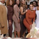 Claire Sulmers Instagram - Tag your besties below!!! We had a blast celebrating my friend @100percentgi and her baby cocopuff! Shout out to all my @harvardblkalum @harvardalumni @natalyadavis_ @margaretanadu @mcjames613 @celmarcelo @bdynamite1122 @redcorundum @bluestarfish1224 @acbklyngirl @angieelmyra @trmillzzz @janelle.a.james @aznadi …can’t wait for #harvardblackalumniweekend 💣💣💣💣 🎥 @sonejr Makeup: @makeupbylatisha Hair: @hairbyjessicaking Cake: @docs_cake_shop Illustration: @nicoleupdegraff Balloon wall: @poparazziballoons Gigi’s dress: @clubllondon #thebomblife #friends #harvard #harvardblackalumni #harvarduniversity #harvardgrad #clairesulmers