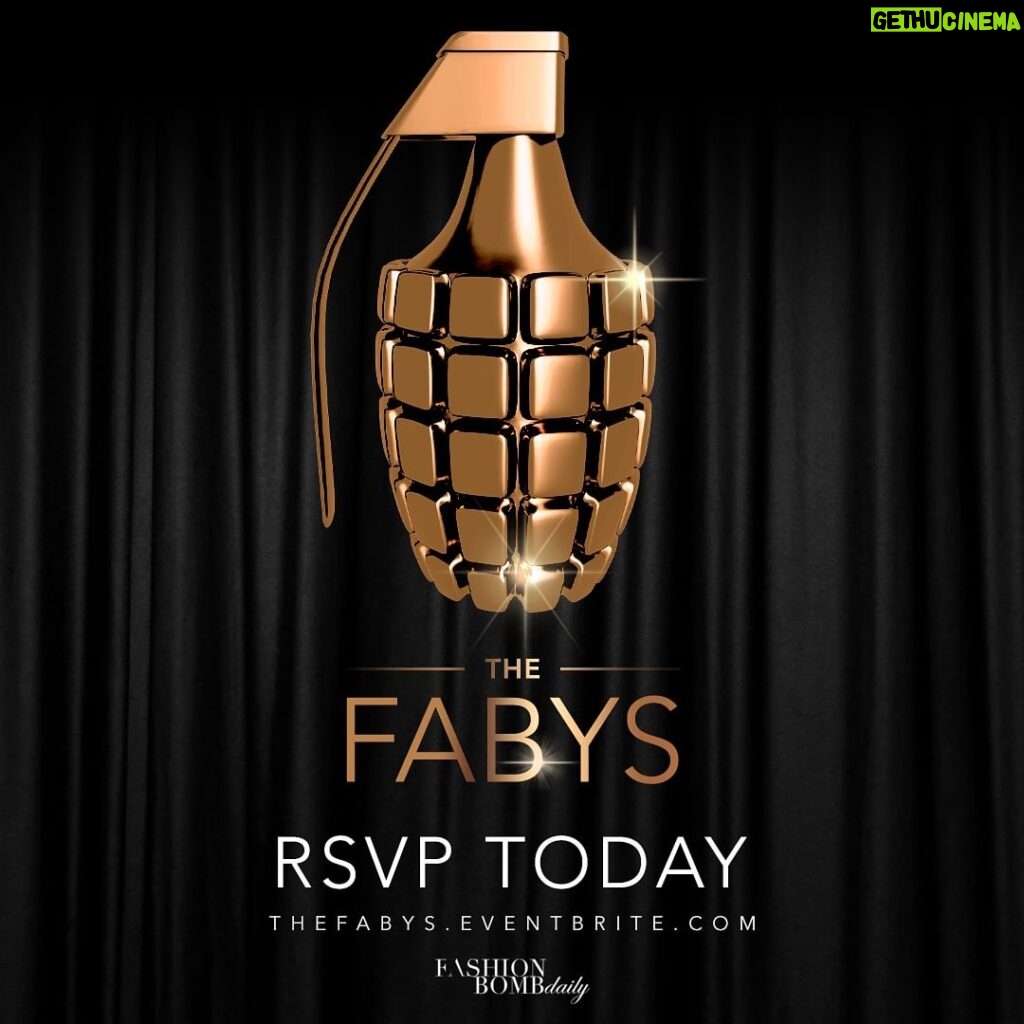 Claire Sulmers Instagram - Save the date for @thefabysawards on Tuesday, February 13th, and RSVP today at TheFabys.Eventbrite.com. Special guests + surprises to be announced soon, you don’t want to miss it💣 #repost @thefabysawards are going down in #newyorkcity during #nyfw and #blackhistorymonth !! I can’t wait! Want to sponsor? Email events@fashionbombdaily.com. Find more info and RSVP at TheFabys.Eventbrite.com 💣
