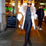Claire Sulmers Instagram - Back on my #newyork ish…! Celebrating belated birthdays with my friends and cackling until midnight = @thebomblife 💣 See some of you tomorrow at @lagosnyc for the #billionaires brunch! I’ll be there at 1pm at 727 7th Avenue!! See you there! 📸 @starthestar Coat: @konstantinefurs Hair: @nickydoesmyhair Glow: GOD #thebomblife by #clairesulmers #capricornseason #ilovenewyork #butitscold New York, New York