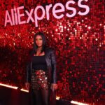 Claire Sulmers Instagram - @fashionbombdaily CEO @clairesulmers posed with @swaelee at @aliexpressus ‘s singles day event wearing @rabanne , while #swaelee rocked denim from @thug.life.clothing . Singles’ Day (11.11), is the biggest shopping festival in the world and AliExpress’ biggest sales of the year; shoppers can enjoy up to 50% off + spend & save deals + promo codes on millions of products. Do you shop at #aliexpress ? Let us know below and catch the recap on FashionBombDaily.com! The AliExpress Singles’ Day Shopping Pop Up is open daily from 12-9pm at 69 Mercer Street in Soho from 11/9-11/12. 📸 @dayhunch #clairesulmers #swaeleefbd #thebomblife #aliexpresssinglesday