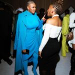 Claire Sulmers Instagram - About last night…celebrating @sergiohudson in @sergiohudsoncollection at @lafw 💣 #thebomblife #losangeles #lafw starring @ciarrap @bethannhardison @legendarydamon @margieplus #shannonthornton and @jackieaina 💣💣💣 Makeup: @makeupbylatrice 📸 @directdevin #monochromatic #lafw #sergiohudson