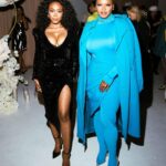 Claire Sulmers Instagram - About last night…celebrating @sergiohudson in @sergiohudsoncollection at @lafw 💣 #thebomblife #losangeles #lafw starring @ciarrap @bethannhardison @legendarydamon @margieplus #shannonthornton and @jackieaina 💣💣💣 Makeup: @makeupbylatrice 📸 @directdevin #monochromatic #lafw #sergiohudson