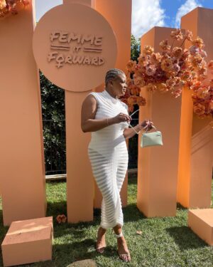 Claire Sulmers Instagram - I Love LA✨ Today, attended the @femmeitforward high tea event and was surrounded by beautiful Bombshells like @summerwalker @cocojones and my twin @sierranotciara from @readytolovetv (love that show). #thebomblife is about stepping outside and letting your light shine, even in the shade✨
Stay tuned for more #pregrammys fun!
Makeup: @beatbyburg 
Hair: @theshelbyswain 
Shades:  @styleeyesoptical #clairesulmers #thebomblife #fendi
*
*
*

#viral #explorepage #explorer #ootd #blackisbeautiful #blackgirllmagic #naturalchix #naturalhairjourney #fitsonpoint