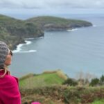 Clara de Sousa Instagram - Repousando o olhar… #miradourosantairia #portoformoso #saomiguel #acores Miradouro De Santa Iria