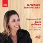 Clara de Sousa Instagram – O dia está bonito e perfeito para uma visita à feira do livro de Lisboa não acham? ☺️☺️☺️ Daqui a pouco às 6 da tarde vou estar no Espaço da Leya. 
#feiradolivrodelisboa #praçaleya #sessaodeautografos #aminhacozinhaclaradesousa