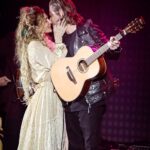 Clare Bowen Instagram - Happy anniversary baby. You’re the best thing that ever happened to me. 🤍 📷 @christiegoodwin 💕 #love #weddinganniversary #clarebowen #brandonrobertyoung #bowenyoung #foreverbowenyoung #takamine #nashvillereuniontour #nashville #magnoliapearl #allsaints #bestfriends Nashville, Tennessee