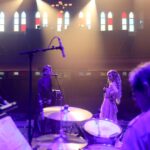 Clare Bowen Instagram - BOWEN * YOUNG at the Mother Church with the #NashvilleReunionTour. Thank you for the most magical evening, and for being such an unforgettable audience. ♥️ We love you. More to come.. 🖤⭐️🤍✨ 📷 @catherinepowell + @timothyjamesbowen #nashville #rymanauditorium #americana #country #bowenyoung #clarebowen #tbt #throwbackthursday #tourlife #bts #acousticguitar #shure #allsaints #takamine Ryman Auditorium
