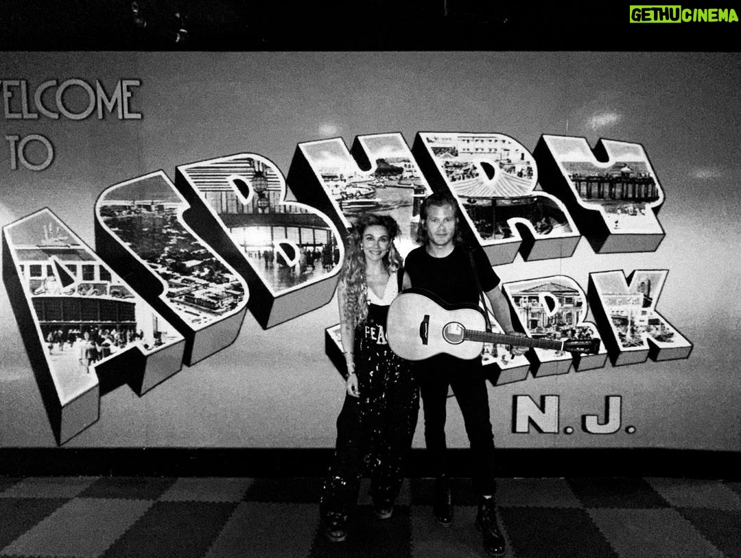 Clare Bowen Instagram - Asbury Park photo dump. (Dear @johneddienash, we were all so excited that we forgot to take a photo together. We’re stupid. See you at the pub. 🍻) #asburypark #thestonepony #johneddie #bowenyoung #americana #duo #rock #travel #newjersey #photodump #tourlife #clarebowen #brandonrobertyoung #derp #bts Asbury Park, New Jersey