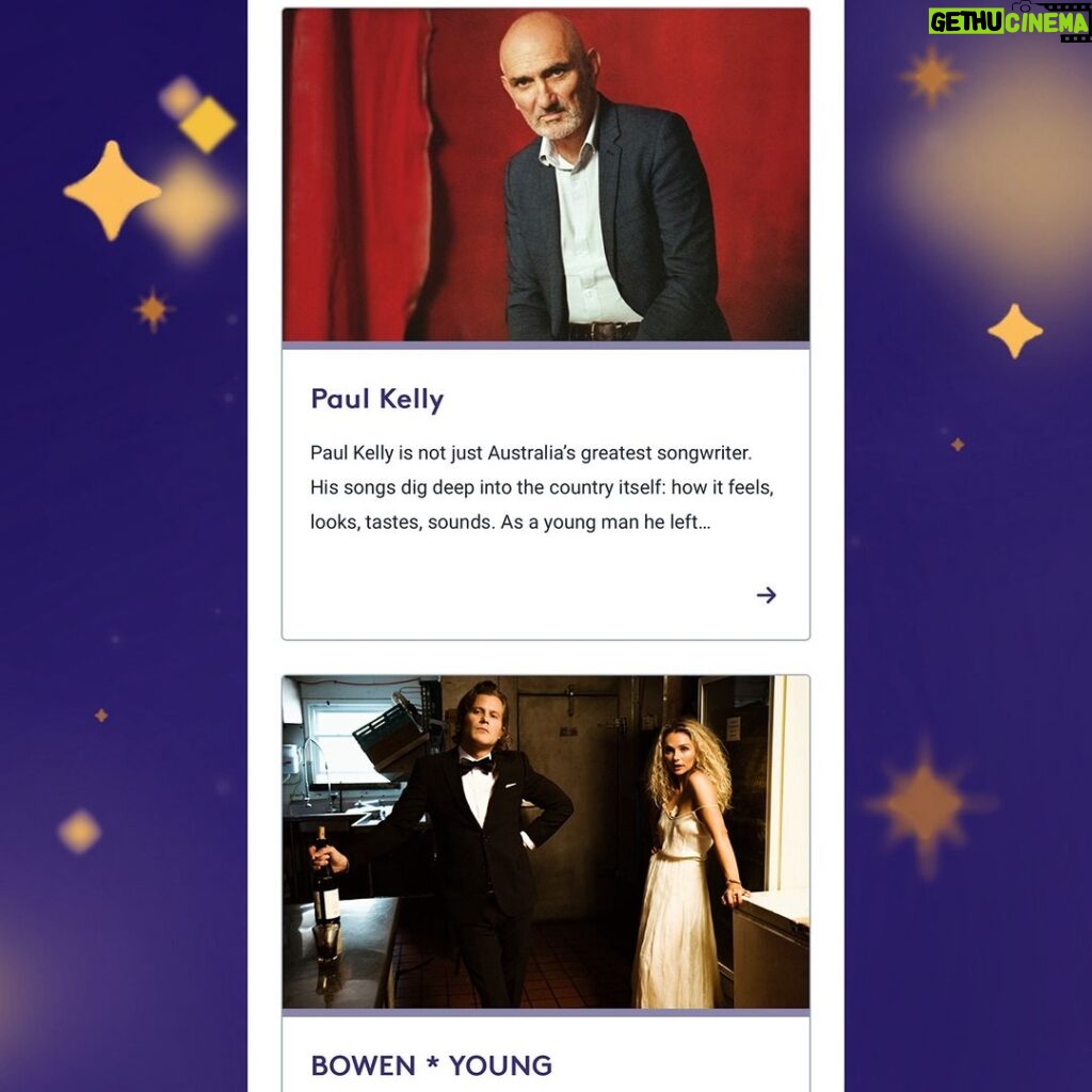 Clare Bowen Instagram - Dear @paulkelly You’re the best We are screaming Sorry 😬 #carolsbycandlelight #channel9 #bowenyoung #paulkelly #timothyjamesbowen #christmas #visionaustralia #someonereviveme Sidney Myer Music Bowl