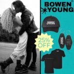 Clare Bowen Instagram - 🖤BLACK FRIDAY SALE TODAY!🖤 25% off all merch! 🤍✨ Visit bowen-young.colortestmerch.com for info. Sale ends Tuesday. 💕✨ #blackfridaysale #merch #bowenyoung #blackfriday #sale #truckerhat #hat #keychain #tshirt Nashville, Tennessee