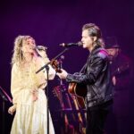 Clare Bowen Instagram - 🖤 BLACK FRIDAY SALE!🖤 This Friday! We will be offering 25% off all merch. 🎈✨ Visit bowen-young.colortestmerch.com for more info! 💕✨ 📷 @christiegoodwin #bowenyoung #blackfridaysale #sale #merch #clarebowen #brandonrobertyoung Nashville, Tennessee