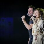Clare Bowen Instagram - We had such a blast on the #NashvilleReunionTour! ♥️✨ Just in case you missed out, or the lines at the merch desk were too long - we decided to launch a new merch store for you! 🥳✨ Head to nashvillereuniontour.com to check it out! 🤍✨ 📷 @christiegoodwin #clarebowen #merch #nashville #cmt #charlesesten #americanamusic #songwriters #country Nashville, Tennessee