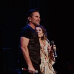 Clare Bowen Instagram - ☺️🤍✨ 📷 @timothyjamesbowen 👗 @magnoliapearlclothing #NashvilleReunionTour #nashville #ryman #deacon #scarlett #clarebowen #charlesesten #countrymusic #americana #family #friendofmine #livemusic #tbt Ryman Auditorium