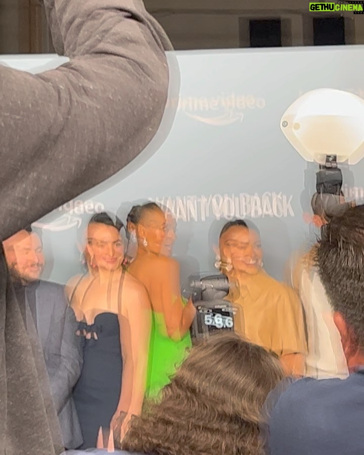 Clark Backo Instagram - Last night was magical. Thank you to my friends + my brother @cephler 🥹 for being by my side, holding me through it all. Can’t wait for everyone to see it 🥲💚 #iwantyoubackmovie @primevideo