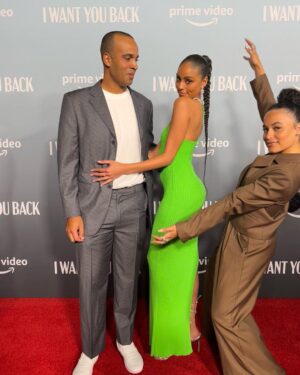 Clark Backo Instagram - Last night was magical.
Thank you to my friends + my brother @cephler 🥹 for being by my side, holding me through it all. 
Can’t wait for everyone to see it 🥲💚

#iwantyoubackmovie @primevideo