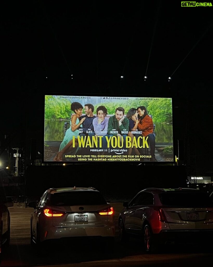 Clark Backo Instagram - Last night was magical. Thank you to my friends + my brother @cephler 🥹 for being by my side, holding me through it all. Can’t wait for everyone to see it 🥲💚 #iwantyoubackmovie @primevideo