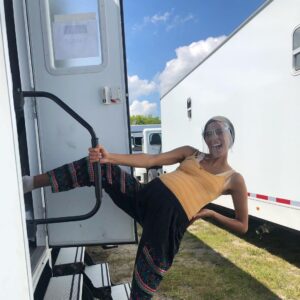 Clark Backo Instagram - Station Eleven 🤠🤰🏽💖✨