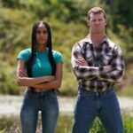 Clark Backo Instagram - Mr & Mrs Letterkenny Klaus 🧑🏾‍🎄🎅🏻 There’s a new season of Letterkenny on @cravecanada right about now 🎄