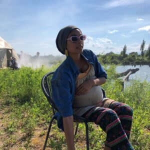 Clark Backo Instagram - Station Eleven 🤠🤰🏽💖✨