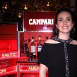 Claudia Gusmano Instagram - ❤️ @campari.it #redpassion #camparicinema #adv @vanityfairitalia #vanitycinema
