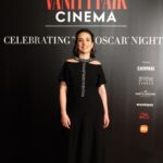 Claudia Gusmano Instagram - Grazie per l’invito @vanityfairitalia Oscar night . È stato super. Press @andreasmercante 💪🏼❤️