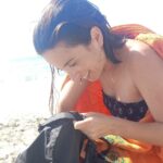 Claudia Gusmano Instagram – La felicità è il mare in autunno ❤️