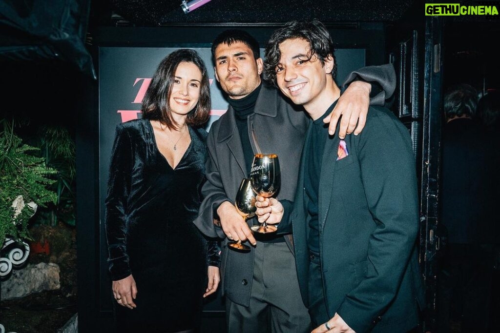 Claudia Gusmano Instagram - Celebrating the Oscar night. Grazie @vanityfairitalia per la bellissima serata ❤️ Ph Kim Ross Press @andreasmercante @edoardoa