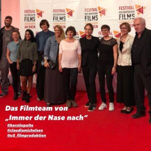 Claudia Michelsen Instagram - Danke Danke Danke an Daniela und Dr. Michael Kötz für diesen schönen Preis und dieses warme und sooo herzliche ‚Willkommen‘.. was für ein besonderes Festival… 🙏🏼 …  c/o Sebastian Weindel