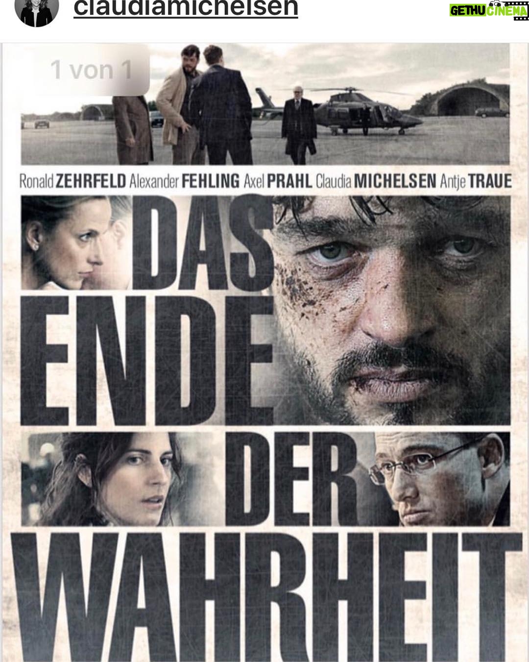 Claudia Michelsen Instagram - Heute PREMIERE in münchen wäre gern auch da... toller Film✨✨✨wir freuen uns wenn ihr ins Kino geht ✨✨✨ regie: Phillip Leinemann @ronaldzehrfeld @antjetraueofficial @walker.worm @alexanderfehling #axelprahl #augustzirner #thomasloibl @suse_marquardt