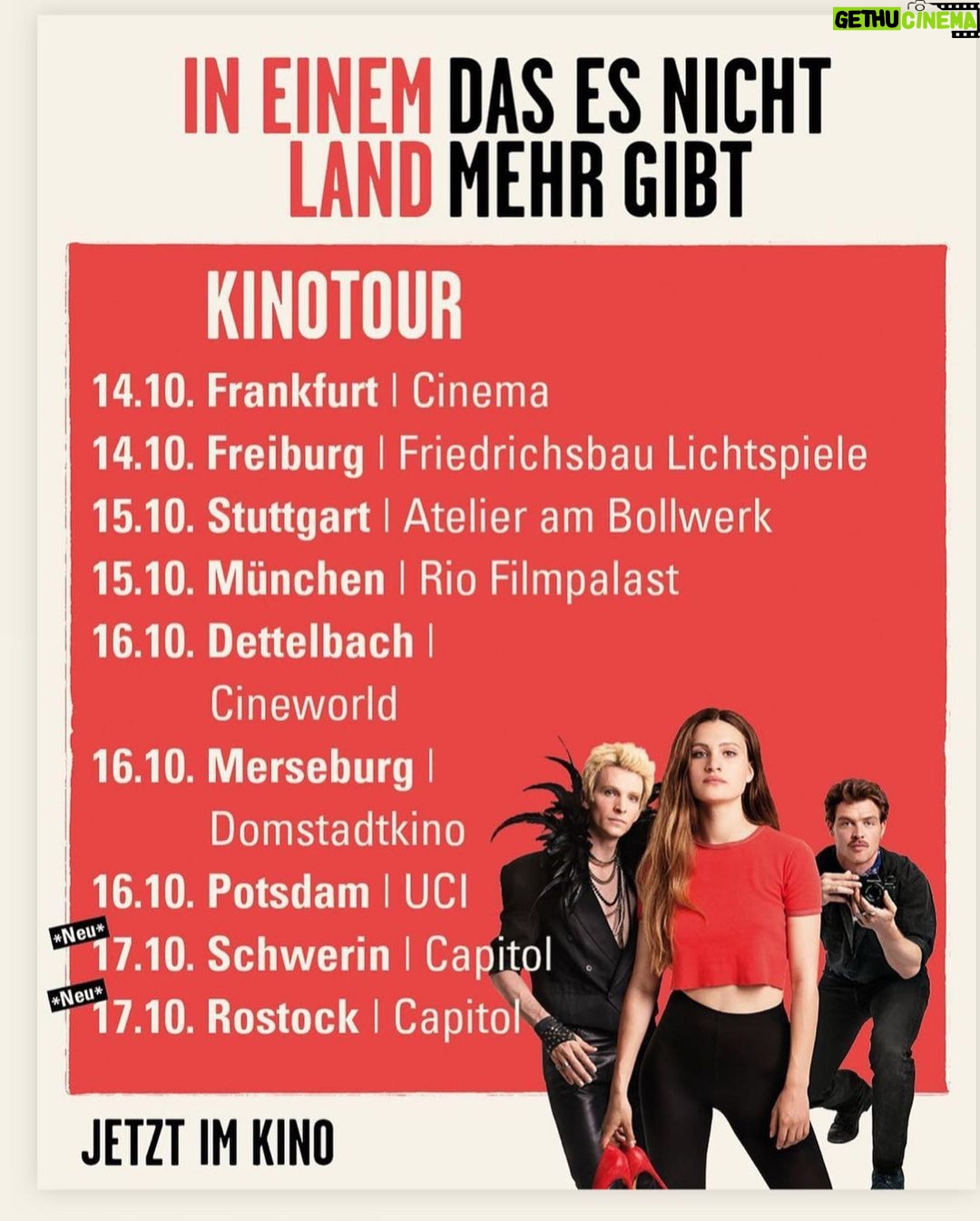 Claudia Michelsen Instagram - Im Kinooooo 🌈 @in.einem.land.film ⭐️⭐️⭐️