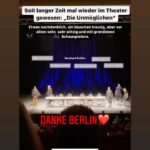 Claudia Michelsen Instagram – Danke Berlin ❤️
.. bis zum nächsten Jahr.. 
oder vorher.. in Leipzig, Hannover,Sylt… @kunst.gerecht 
DIE UNMÖGLICHEN