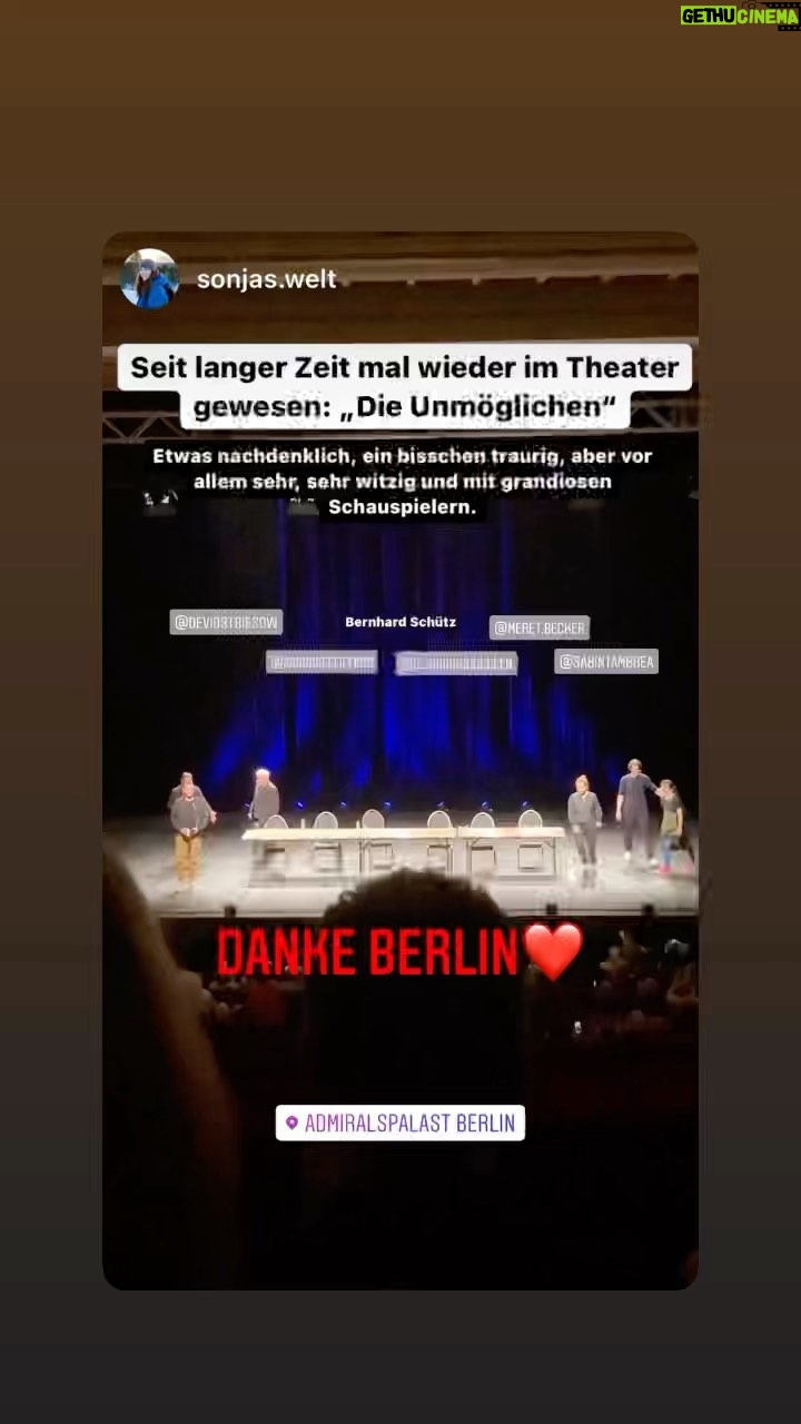 Claudia Michelsen Instagram - Danke Berlin ❤️ .. bis zum nächsten Jahr.. oder vorher.. in Leipzig, Hannover,Sylt… @kunst.gerecht DIE UNMÖGLICHEN