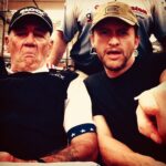 Clifton Collins Jr. Instagram - This legend , Gunny , #rleeermey on 248th #Marines Birthday . Last pic was after he did me this solid by doing the vo opening and closing to @zacbrownband Chicken Fried. Then we chilled in the parking lot for like an hour, stories bout Vietnam and @stanleykubrick , I’ll never forget that. #USMC248