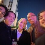 Clifton Collins Jr. Instagram - T’was quite the unexpected reunion ❤️🎬! Spent countless hours w so many of these exceptional talents, really special to reconnect, n celebrate these cinematic accomplishments. Some thought provoking inspiring performances this year! @natandalex @therock #EmilyBlunt @cillianmurphyoffical @markgmorikawa @florencepugh @nlyonne @edgarramirez25 #transcendence #ballers #sunshinecleaning #TheHoldovers #cillianmurphy #Oppenheimer 🙌
