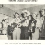 Clifton Collins Jr. Instagram - Before #WOAI in San Antone became @news4sa on Dec 11, 1949, families would sit around their radios as this was the predominant form of entertainment from 1930’s to late 1940’s. Many radio stations , struggled to make the transition, especially AM radio as their reach was limited. Every station needed a hook so to speak, #WOAI came up with an idea to create what was commonly known as a “Dude Ranch” but they needed extra crew, a drummer and a comedian … gramps got a drum set on what’s called “layaway” ;) , here he is with #curlywilliams and the #CometteNylonRanchHands , last pic #WOAI Mascot #LouEmerson aka Dudley