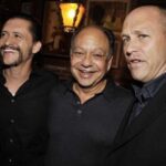 Clifton Collins Jr. Instagram - Big ol belated #HappyBirthday to this comedic legend ! It’s because of @realmikejudge I was able to sneak off n direct/DP #ChickenFried for @zacbrownband , forever grateful … all the good times , laughs and creative game shared ! Time flys , and thank u apple for shooting me all these pics !?! Wierd/not wierd 🙌 @davestruestories @slash @cheechmarin @misterctoons @emilyosment @johnnyknoxville @simonpegg
