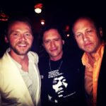 Clifton Collins Jr. Instagram - Big ol belated #HappyBirthday to this comedic legend ! It’s because of @realmikejudge I was able to sneak off n direct/DP #ChickenFried for @zacbrownband , forever grateful … all the good times , laughs and creative game shared ! Time flys , and thank u apple for shooting me all these pics !?! Wierd/not wierd 🙌 @davestruestories @slash @cheechmarin @misterctoons @emilyosment @johnnyknoxville @simonpegg