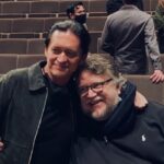 Clifton Collins Jr. Instagram - Getting schooled ! Big ol happy birthday to this legend, @gdtreal . Both a gift to cinema and humanity, for these stories teach compassion , empathy , patience , all human traits that as a whole we seem to be stepping so far away from. We all have stories to tell, and they are often daunting, for the fear of addressing the pain in one’s story is very real , and deeper than one can even imagine, paralyzing at times. I personally don’t know how I would have began this journey if not for Guillermo one evening sitting me down, telling me , that not only I CAN do it, but that I MUST! Am forever grateful for the love n mentorship ! Some dear fam is some of these @realmikejudge @cheechmarin ❤️🙌