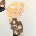 Clio Chiang Instagram - Toddlers are so weird. . . . #toddlerlife #sketch #copic #colerase