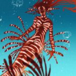 Clio Chiang Instagram – I think I draw one of these every decade. #lionfish #mermay