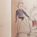 Clio Chiang Instagram - Some Canada Day beach draws. #sketch #graphite #toddlerlife #lifedrawing