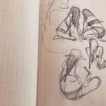 Clio Chiang Instagram - Some Canada Day beach draws. #sketch #graphite #toddlerlife #lifedrawing