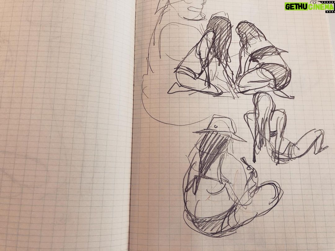 Clio Chiang Instagram - Some Canada Day beach draws. #sketch #graphite #toddlerlife #lifedrawing