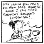 Clio Chiang Instagram - Adulting is so hard. . . . #iwantbeanpaste #vanilla #adulting #gif #procreate #sigh #goodeats